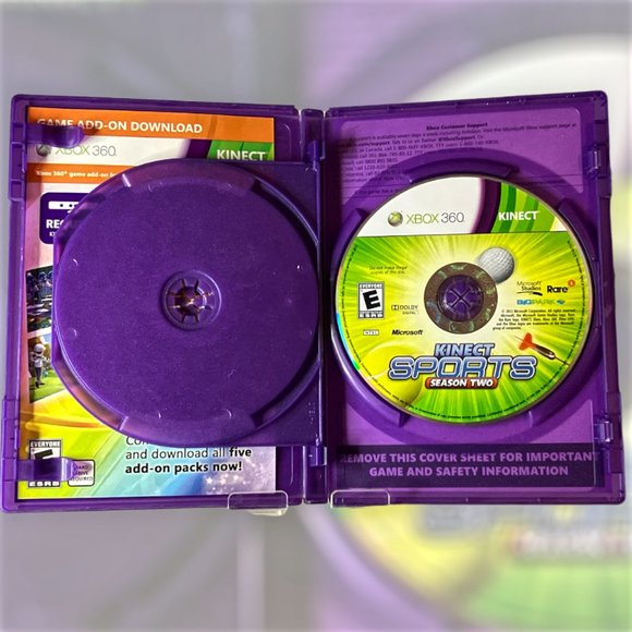 Xbox 360 Kinect Sports Season Two& Sports Ultima Collection DVD'S Tested VF+++ - Picture 6 of 8